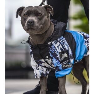 Blue and Black Dog Jacket